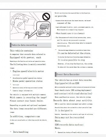 suzuki landy 2022 2023 & 2024 owners manual